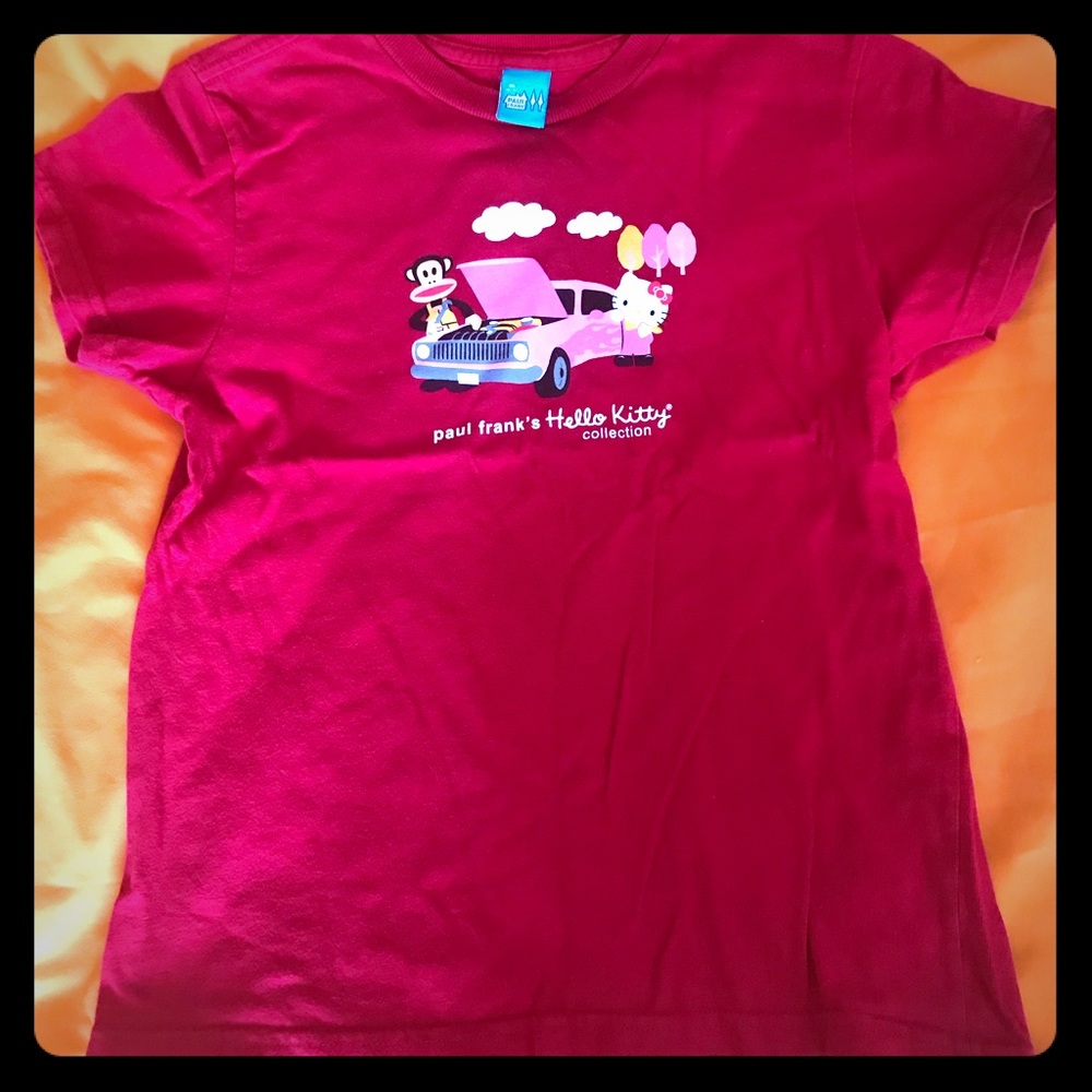 Paul Frank Vintage “ Hello kitty and Julius” tee
